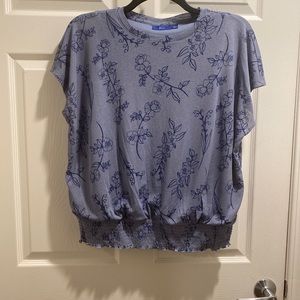 APT 9  BLOUSE SHORT SLEEVES NWOT Sz LARGE